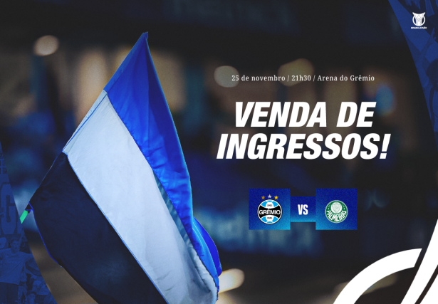detalhes dos ingressos e promoções para Grêmio x Palmeiras na Arena.
